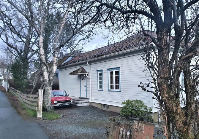 Rūtos Mataitytės nuotr./Šiame name Trondheime buvo įsikūrusi nacių pakaliko Henrio Rinnano gauja
