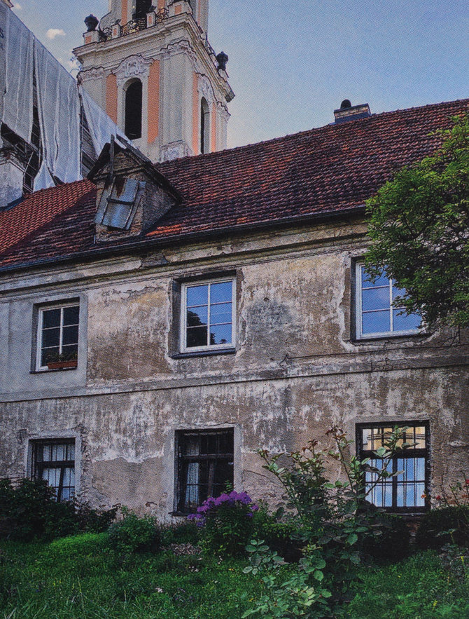 Benediktinių vienuolynas Knygos Dešimties stebuklų liudytojai iliustracija