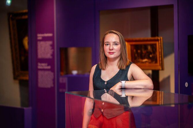 Lietuvos nacionalinio muziejaus istorikė dr. Milda Kvizikevičiūtė. S. Samsono / Lietuvos nacionalinio muziejaus nuotr. 
