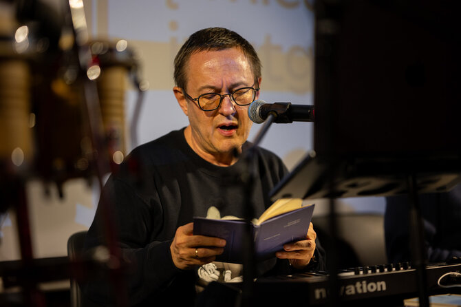 Šviesiau Tamsiau/ Domanto nuotr. /Festivalio „Open books“ atidarymas