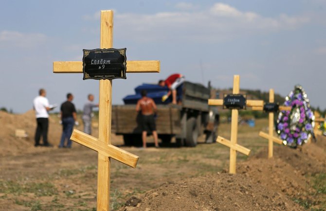 „Reuters“/„Scanpix“ nuotr./Teroristų kapai