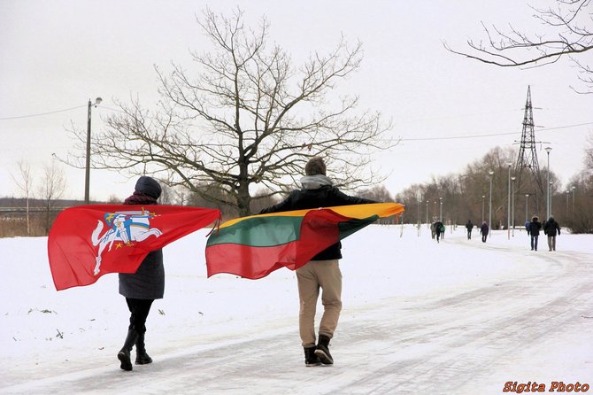 Bėgimas Tartu sausio 13-osios aukų atminimui. (c) Sigita Matulevičienė