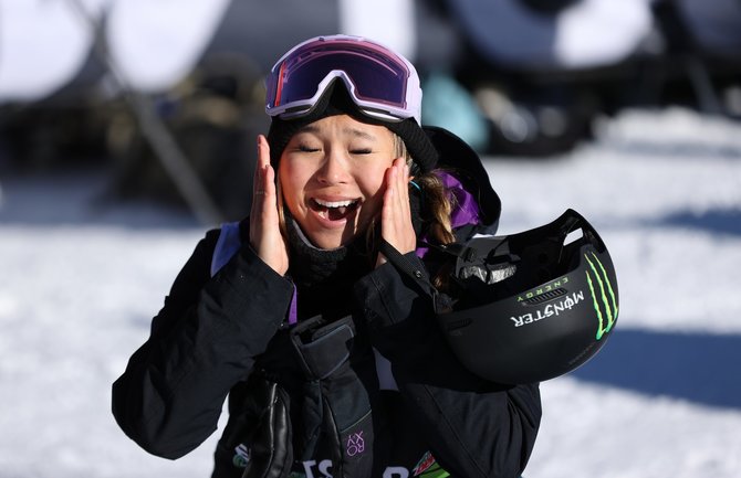 AFP/„Scanpix“ nuotr./Chloe Kim