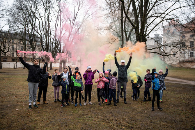 Tauro Gūdmanto nuotr./„FullGazz Academy“ auklėtiniai