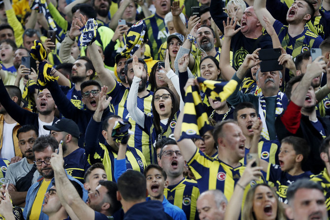 „Reuters“/„Scanpix“ nuotr./Stambulo „Fenerbahče“ sirgaliai