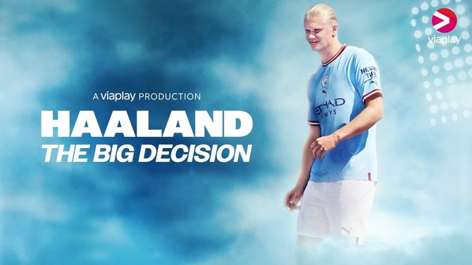 „Viaplay“ nuotr./„Haaland – The Big Decision“ plakatas