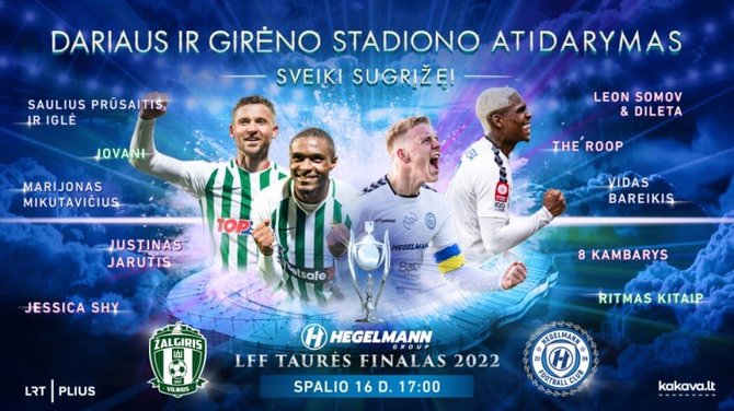 LFF taurės finalo plakatas