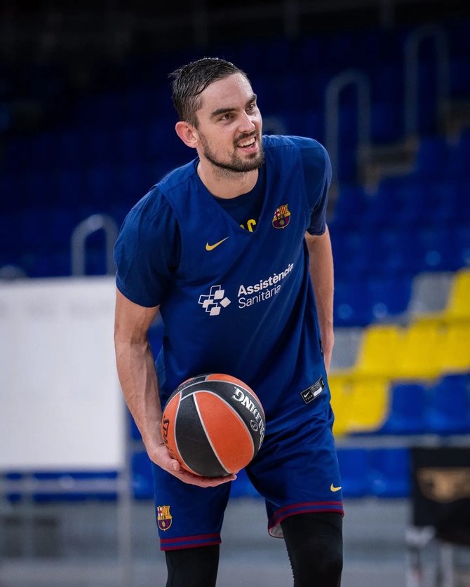 „Barcelona“ klubo nuotr./Tomašas Satoransky