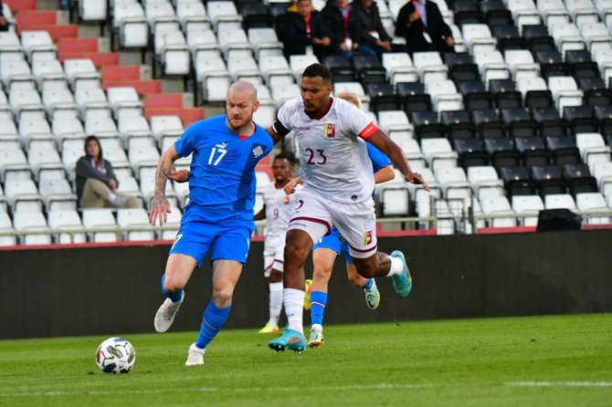 Islandijos futbolo asociacijos nuotr./Aronas Gunnarssonas