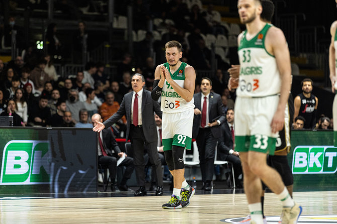 zalgiris.lt nuotr./Edgaras Ulanovas