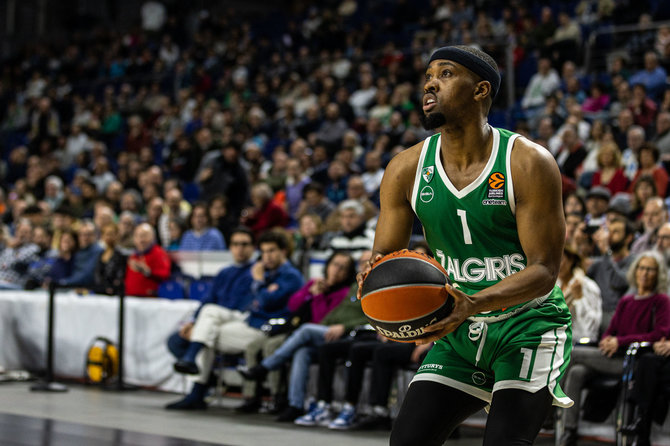 zalgiris.lt nuotr./Isaiah Tayloras