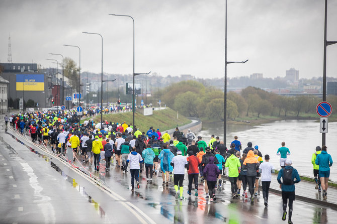 Elijaus Kniežausko nuotr./Kauno maratonas