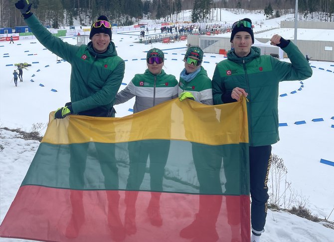 Asmeninio archyvo nuotr./Nikita Čigak, Sara Urumova, Marija Kresik, Darius Dinda