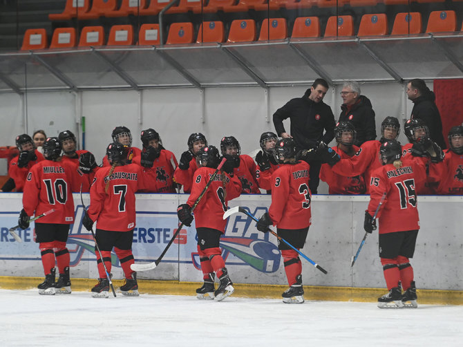 hockey.lt nuotr./Lietuvos moterų ledo ritulio rinktinė