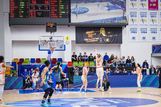 ltu.basketball nuotr./Eglės Šventoraitės metimas