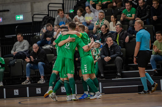 zalgiris.lt nuotr./„Kauno Žalgirio“ salės futbolininkai