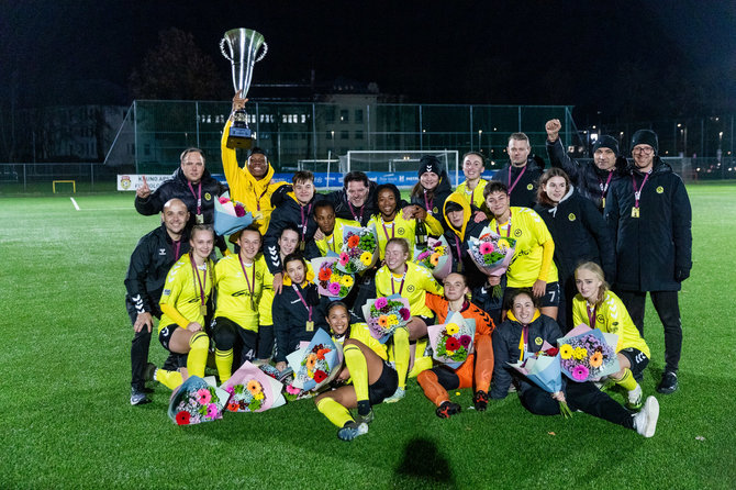 E.Kniežausko nuotr./Šiaulių „Gintros“ futbolininkių triumfas