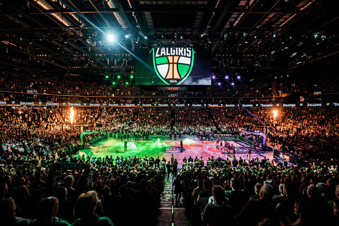 „Betsafe-LKL“ nuotr./Kauno „Žalgirio“ arena