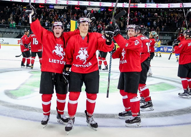 hockey.lt nuotr./Artūras Katulis, Emilis Krakauskas ir Rolandas Aliukonis
