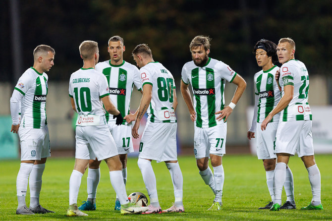 fkzalgiris.lt nuotr./Vilniaus „Žalgirio“ futbolininkai