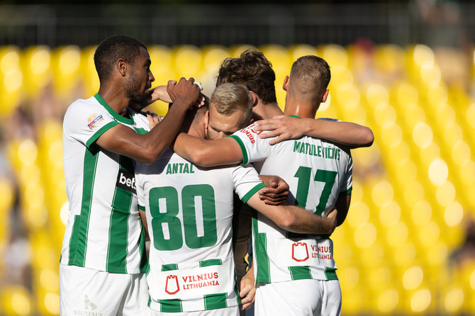 fkzalgiris.lt nuotr./Vilniaus „Žalgirio“ futbolininkai