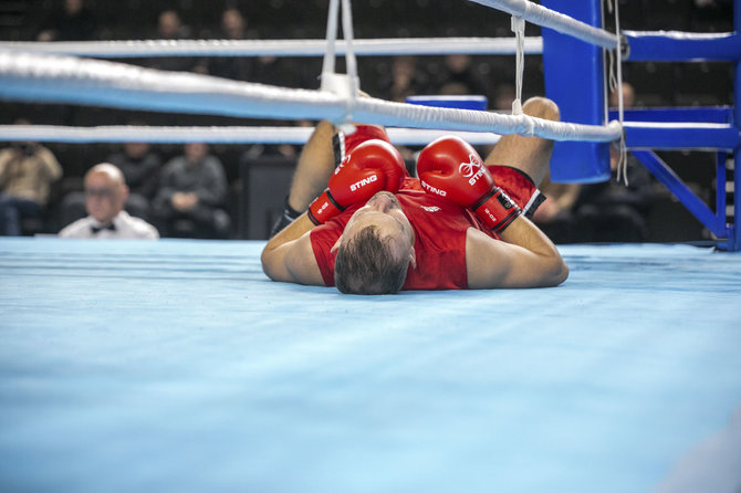 Valdo Knyzelio nuotr./Čempionato akimirka