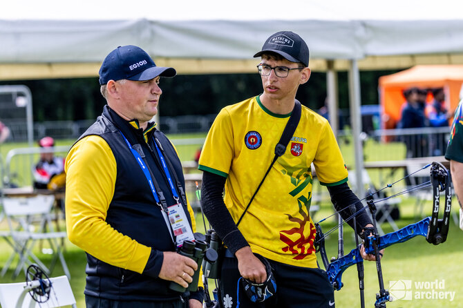 „World Archery“ nuotr./Marius ir Jonas Grigaravičiai