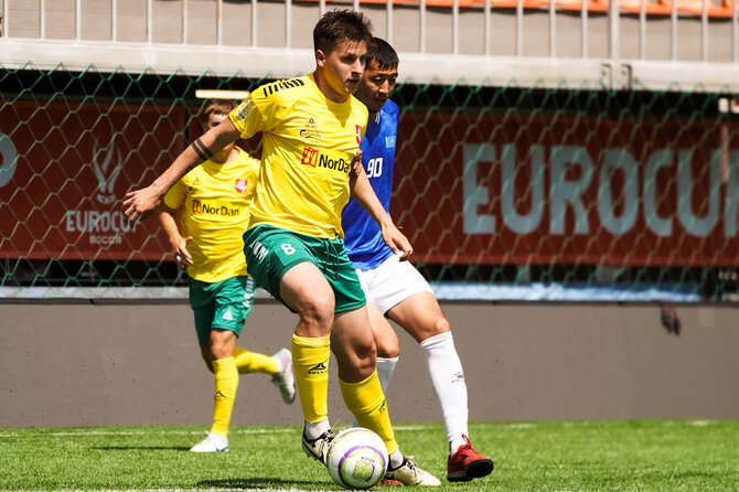 „International Socca Federation“ nuotr./Rungtynių akimirka