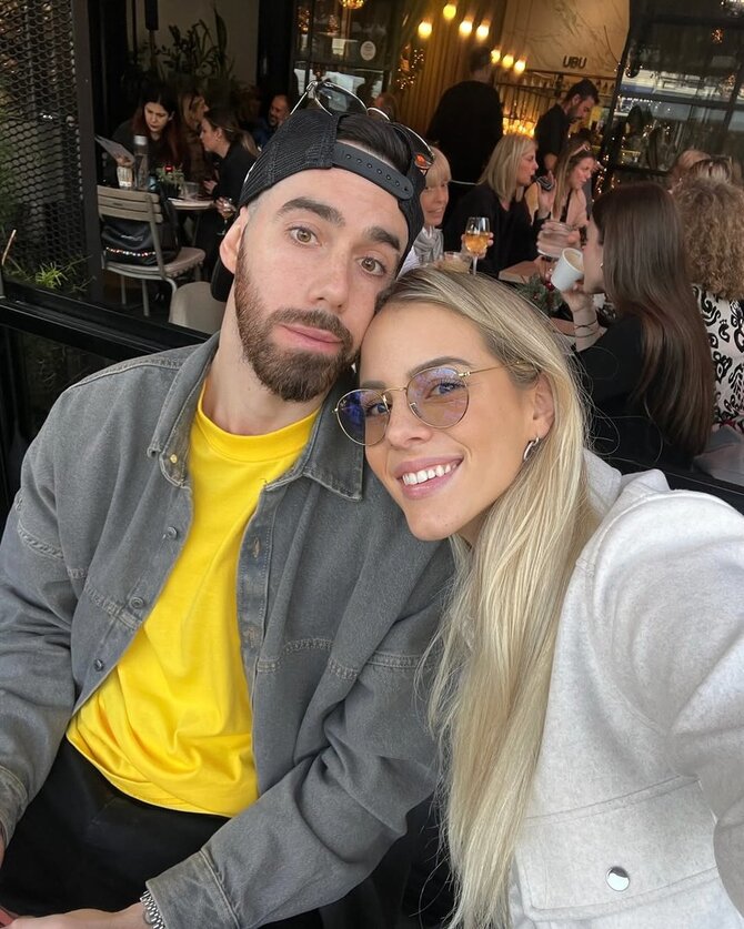 „Instagram“ nuotr./Luca Vildoza su žmona Milica