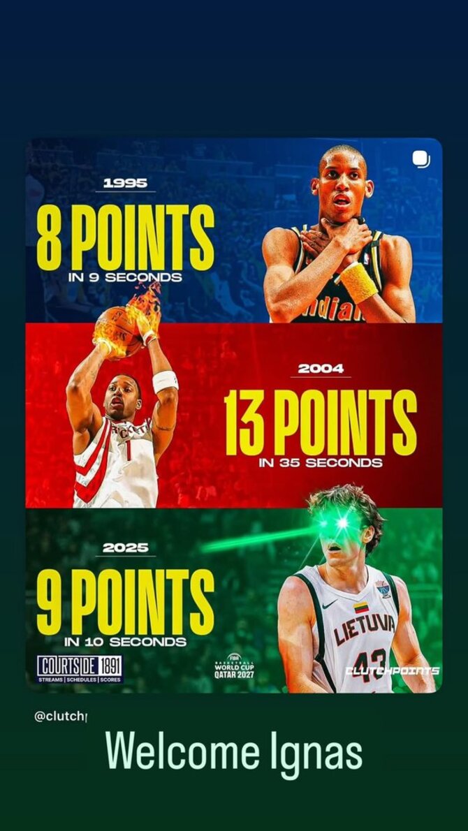 „Instagram“ nuotr./Reggie Millerio įrašas