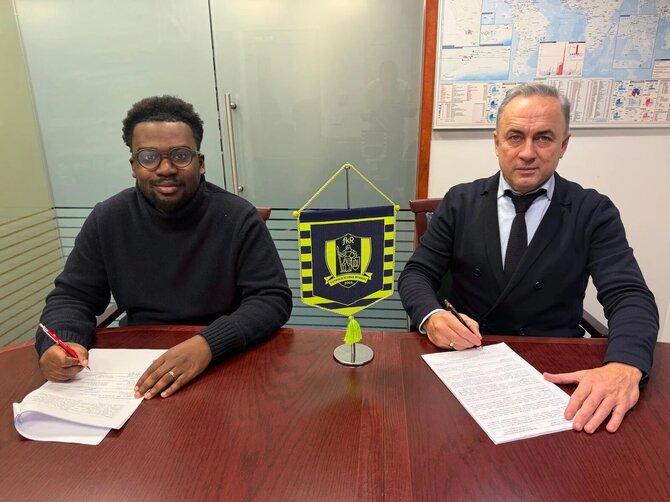 fkriteriai.lt nuotr./Clancy Osei Konadu ir Janas Nevoina