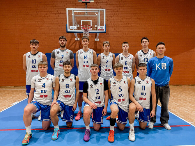 LSKL nuotr./Klaipėdos universiteto krepšininkai