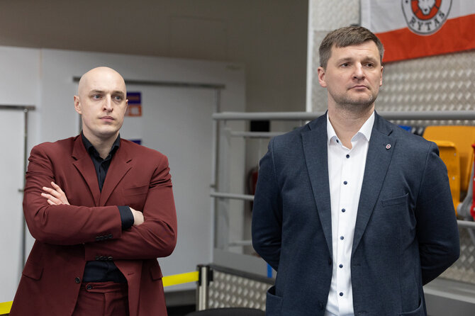 Sauliaus Čirbos nuotr./Jaroslav Latušinskij, Artūras Jomantas