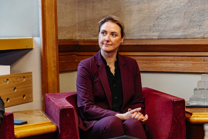 Ievos Markūnaitės/LFF nuotr./LFF generalinė sekretorė Rita Bagdonienė
