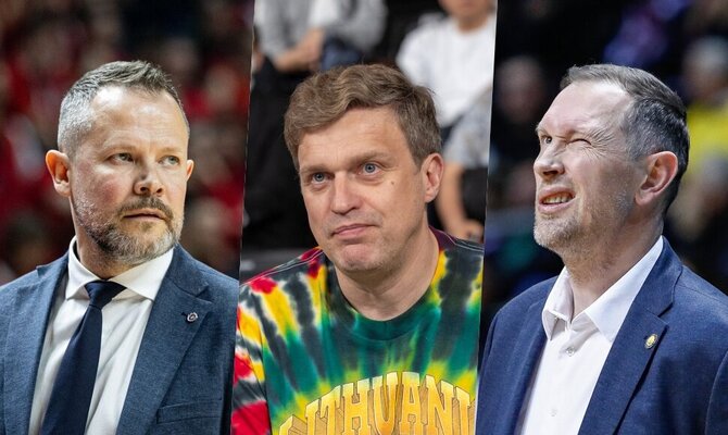 15min ir Algimanto Barzdžiaus nuotr./Giedrius Žibėnas, Dainius Adomaitis, Darius Songaila