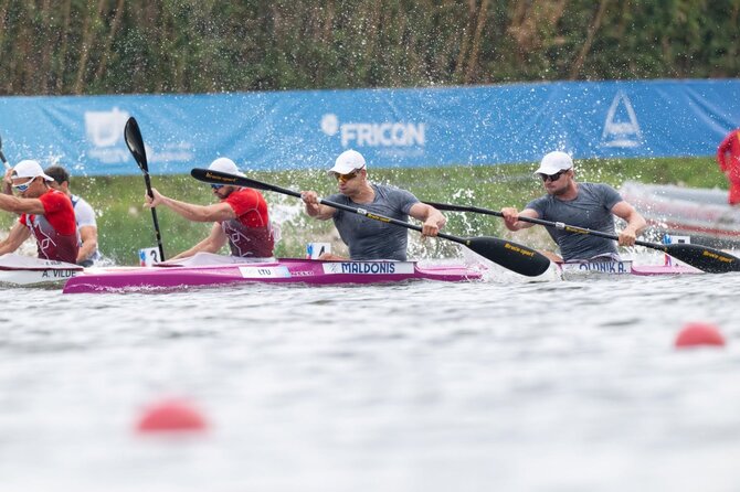canoe.lt nuotr./Mindaugas Maldonis ir Andrejus Olijnikas