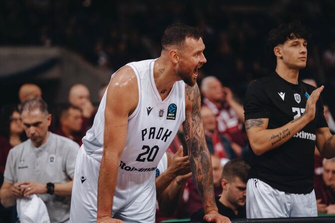 PAOK klubo nuotr./Donatas Motiejūnas