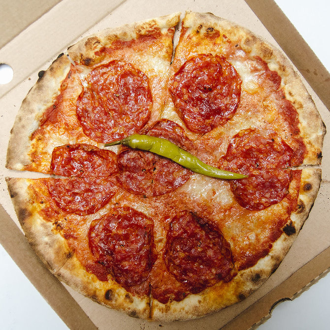 Strelkabelka nuotr./„Dvi lapės“ kepa picas, vilniečiams pažįstamas iš „Time4Pizza“ laikų