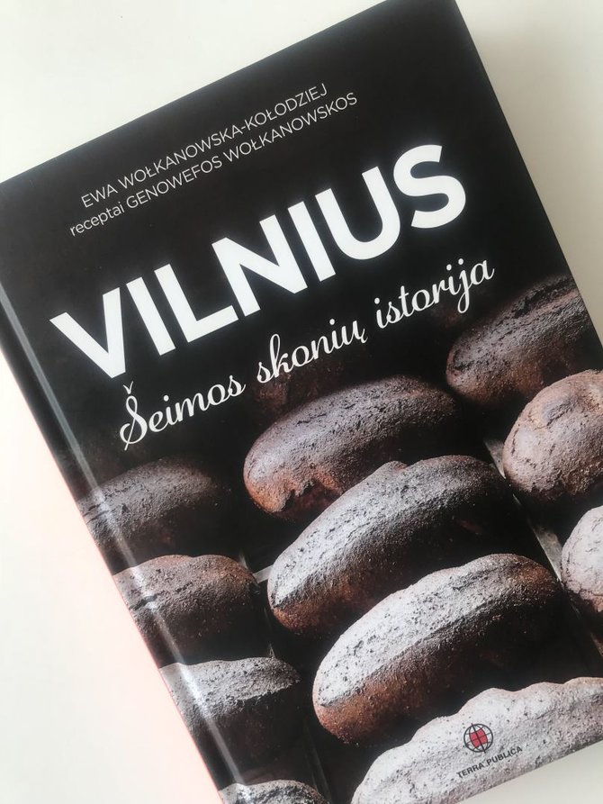 Leidyklos nuotr. /Knygos „Vilnius. Šeimos skonių istorija“ viršelis