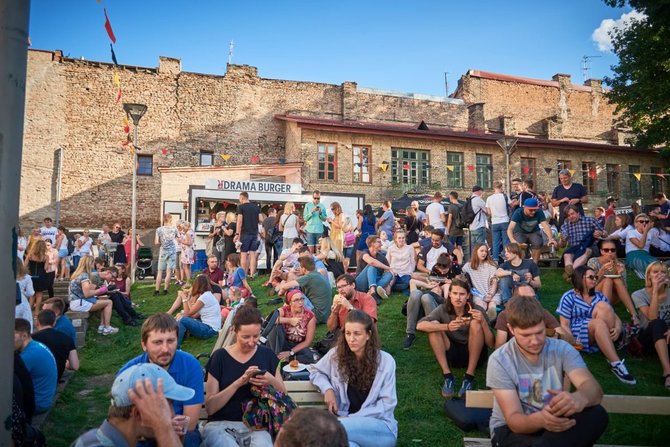 Organizatorių archyvo nuotr. /„Vilnius Burger Fest“ akimirka
