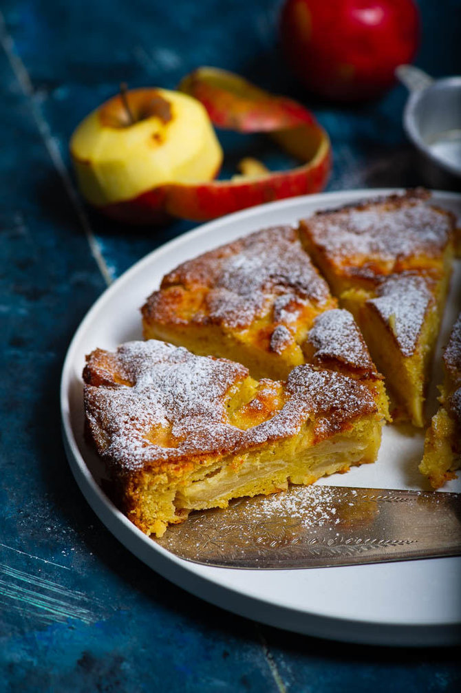 Nidos Degutienės nuotr. /Prancūziškas obuolių pyragas 