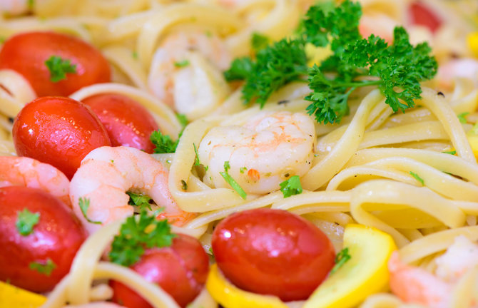 Vida Press Photo/Spaghetti with Shrimp