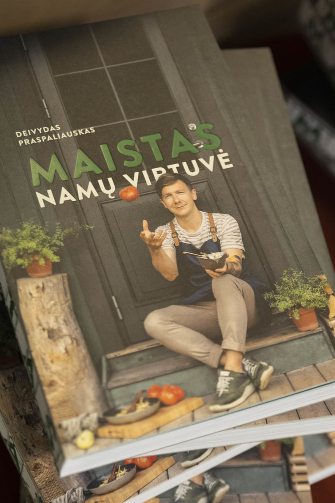 Mariaus Žičiaus nuotr. /Knyga „Maistas: namų virtuvė“