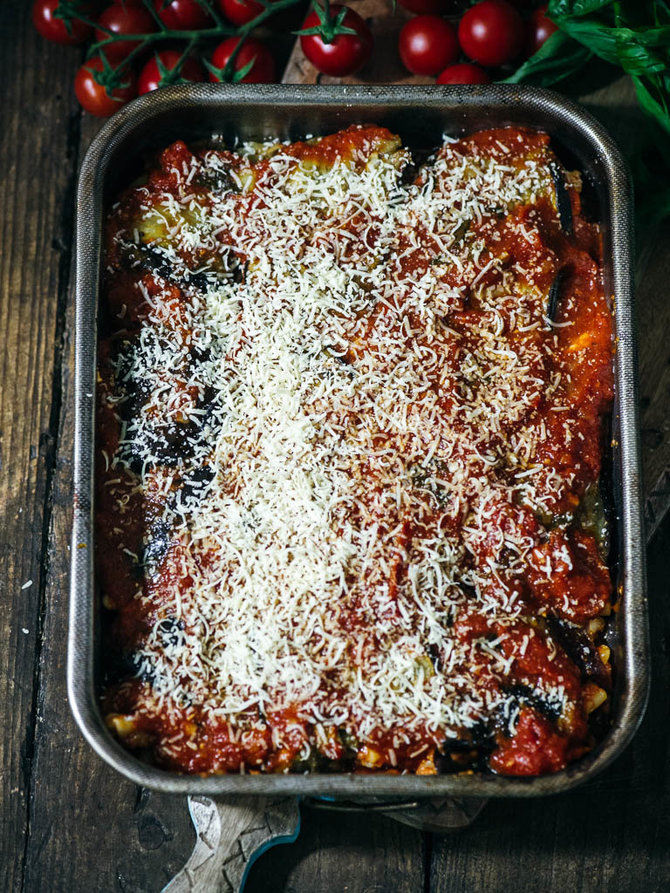 Nidos Degutienės nuotr. /Itališki baklažanų ir makaronų suktinukai