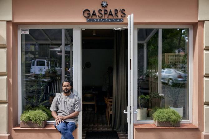 Roberto Daskevičiaus nuotr. /Restorano „Gaspar's“ savininkas Gasparas Fernandes