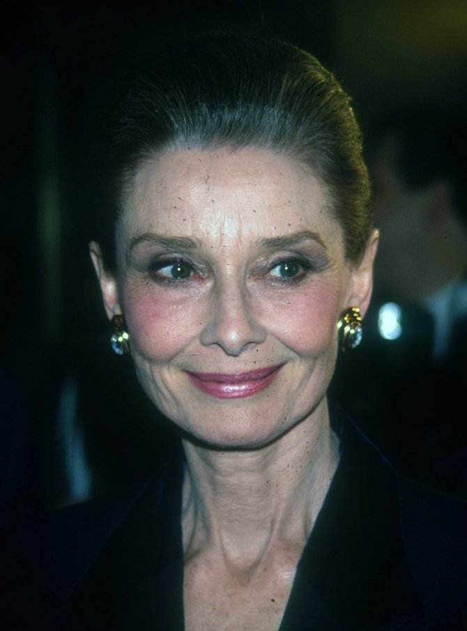 Vida Press nuotr./Aktorė Audrey Hepburn 1992-aisiais
