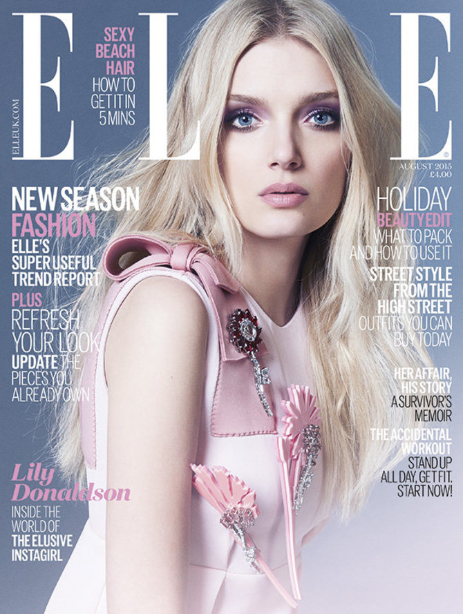 Britiškojo „Elle“ 2015 m. rugpjūčio viršelis 