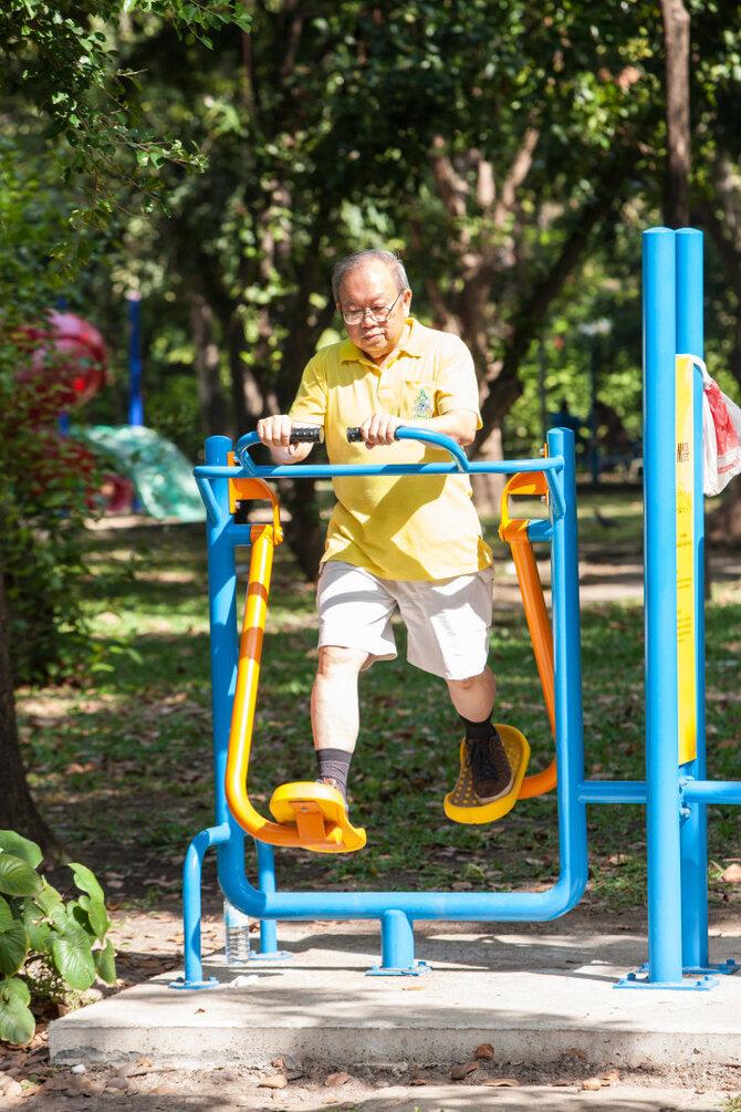 Vida Press nuotr./Mankšta parke