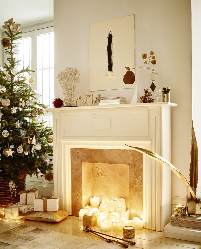 „Zara Home“ nuotr./Kalėdinės dekoracijos