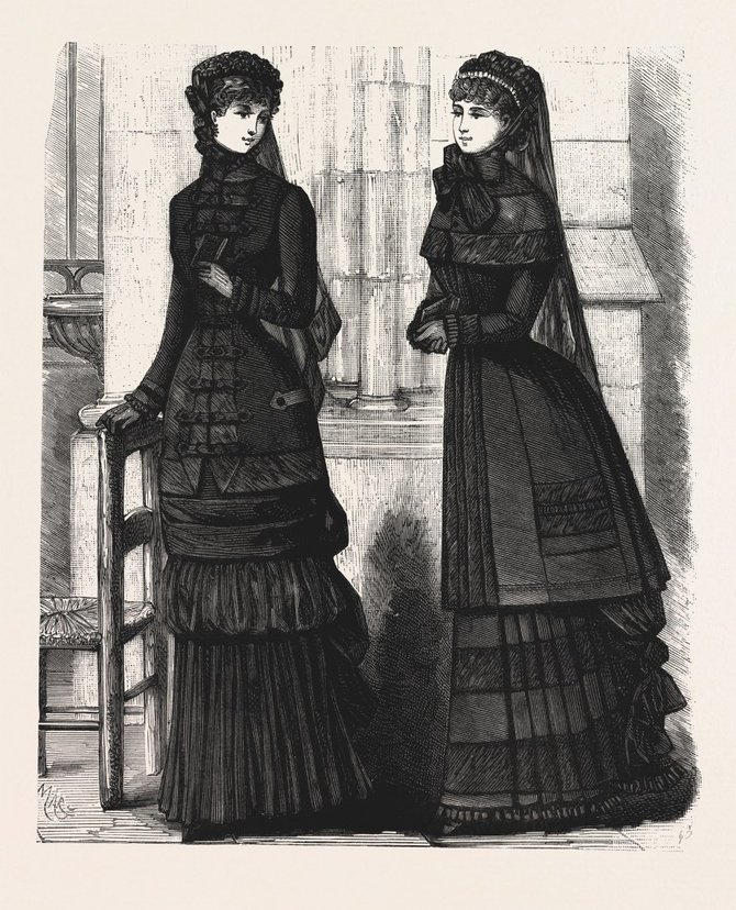 Vida Press nuotr./1882 m. gedinčių moterų tualetai